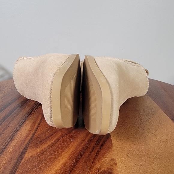 Joie Tan Block Heel Loafers Size 8 Classic Heels - Picture 10 of 15